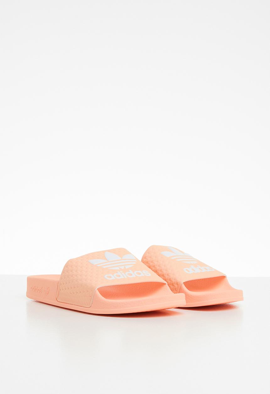 adidas Performance - Adilette j - pink & white