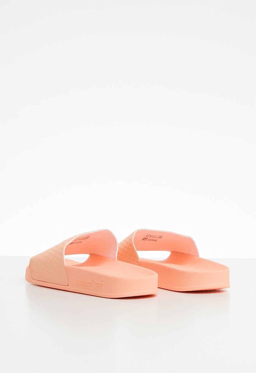 adidas Performance - Adilette j - pink & white