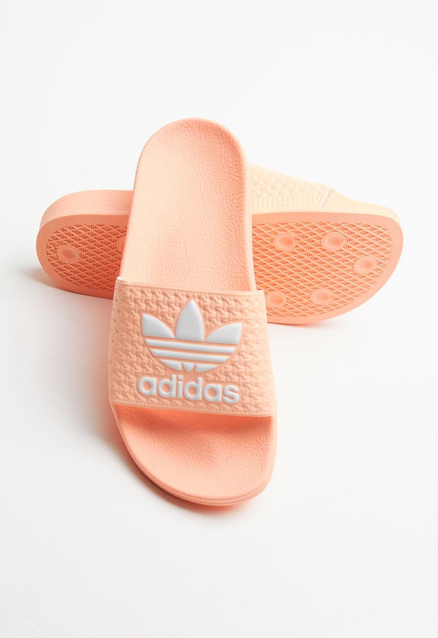 adidas Performance - Adilette j - pink & white