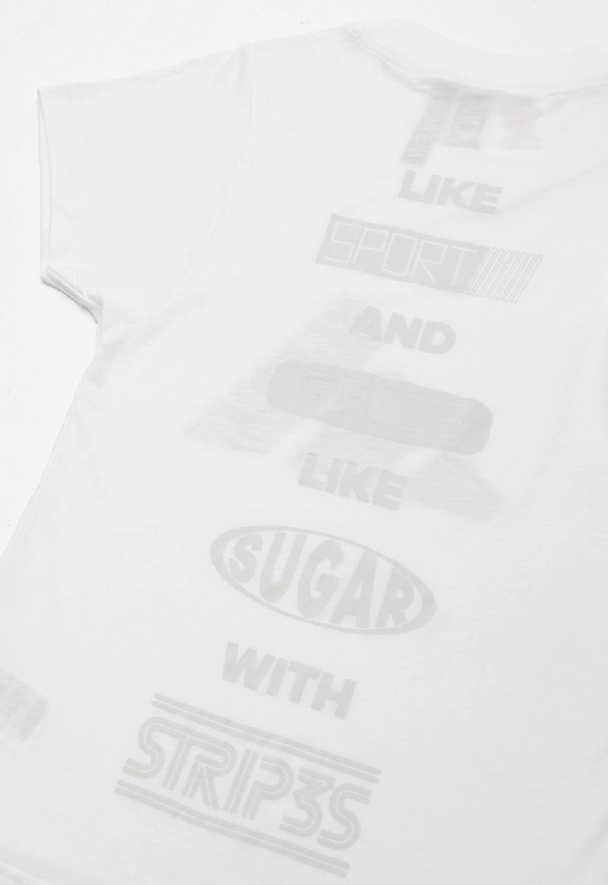 adidas Performance - Girls Adidas performance T-shirt - white & black