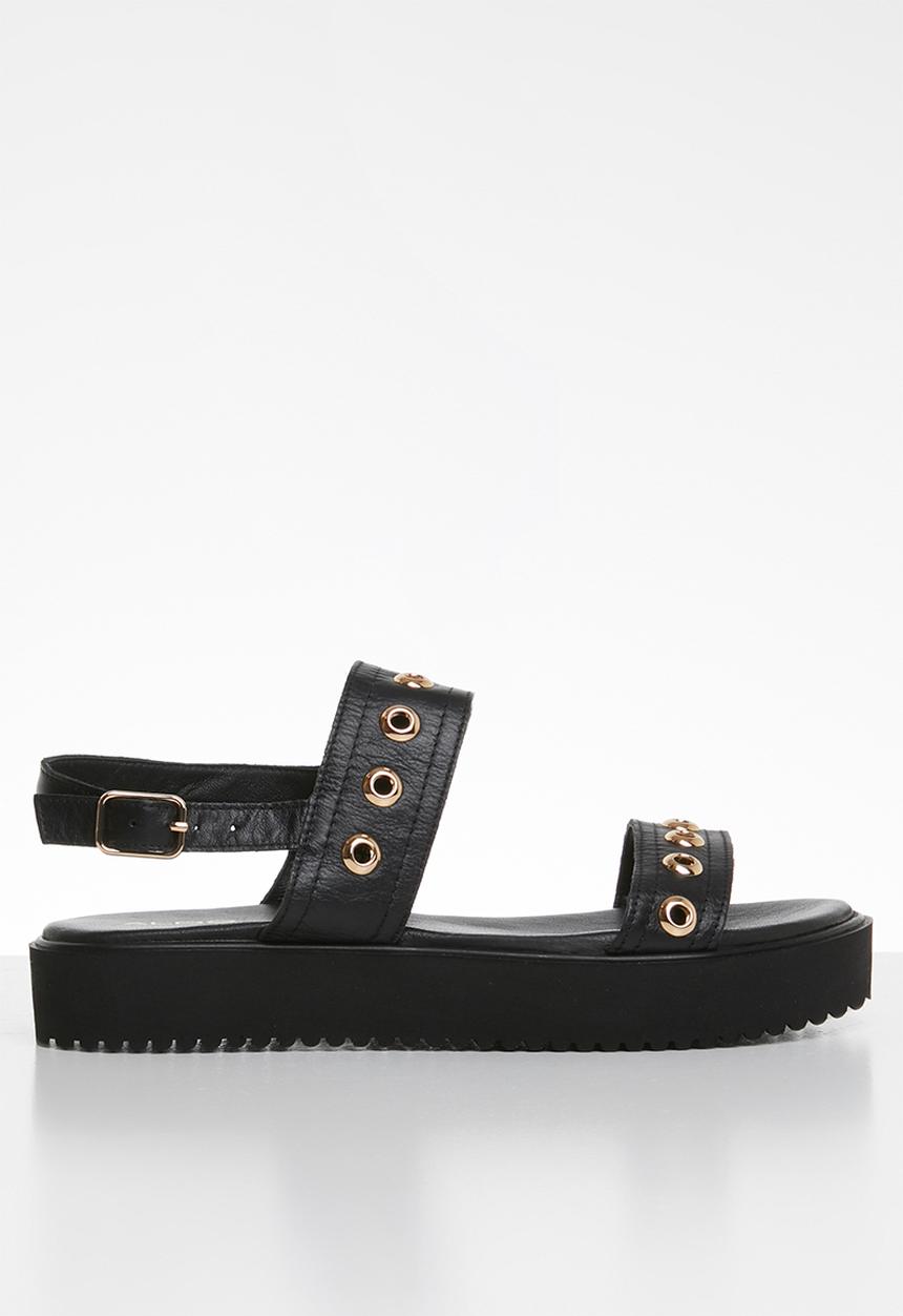 ALDO - Urarandra leather sandal - black