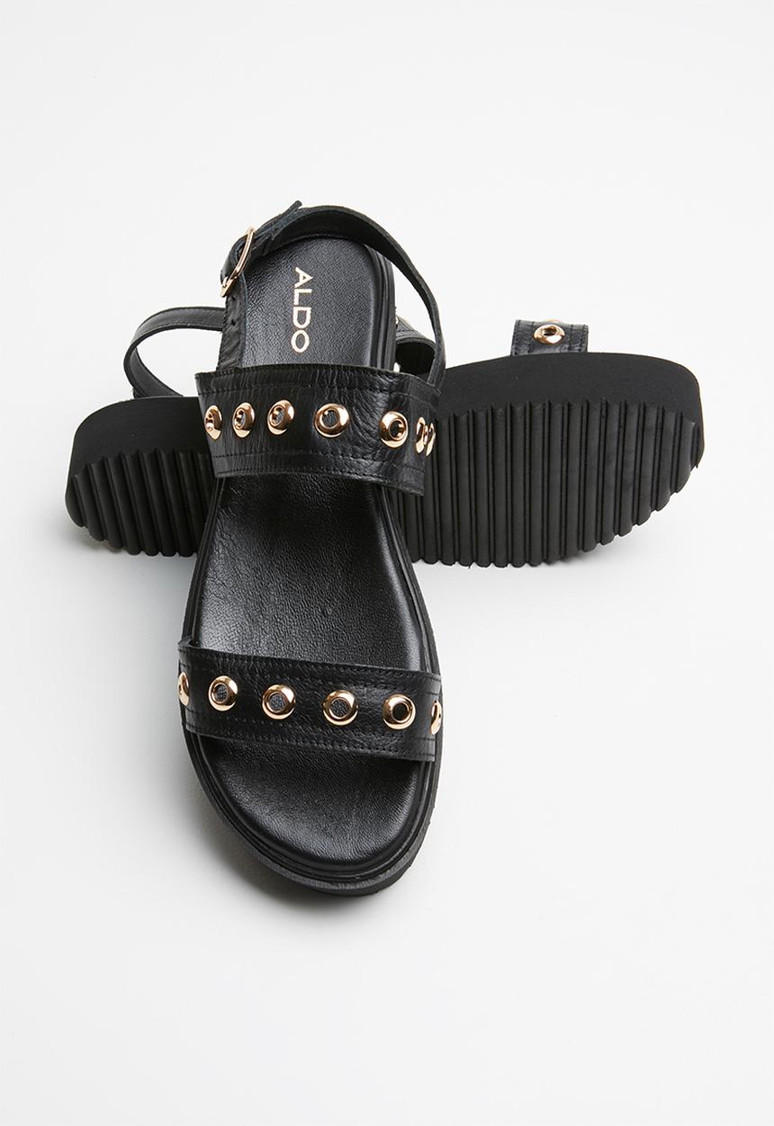 ALDO - Urarandra leather sandal - black