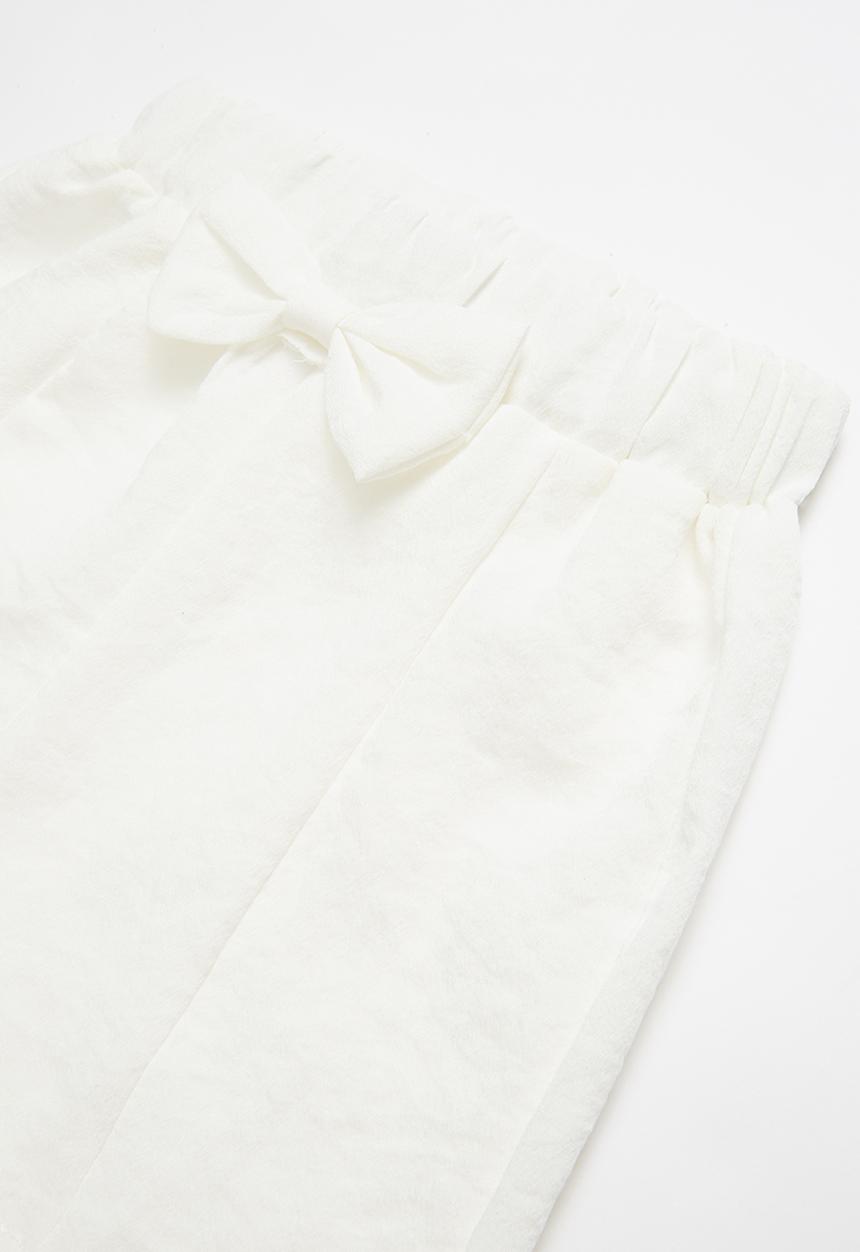 Pop Candy - Girls blouse and short set - white