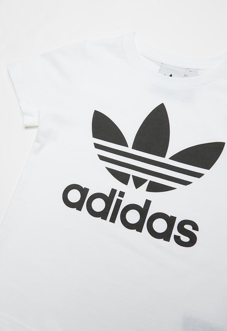 adidas Originals - Little boys trefoil tee - white & black