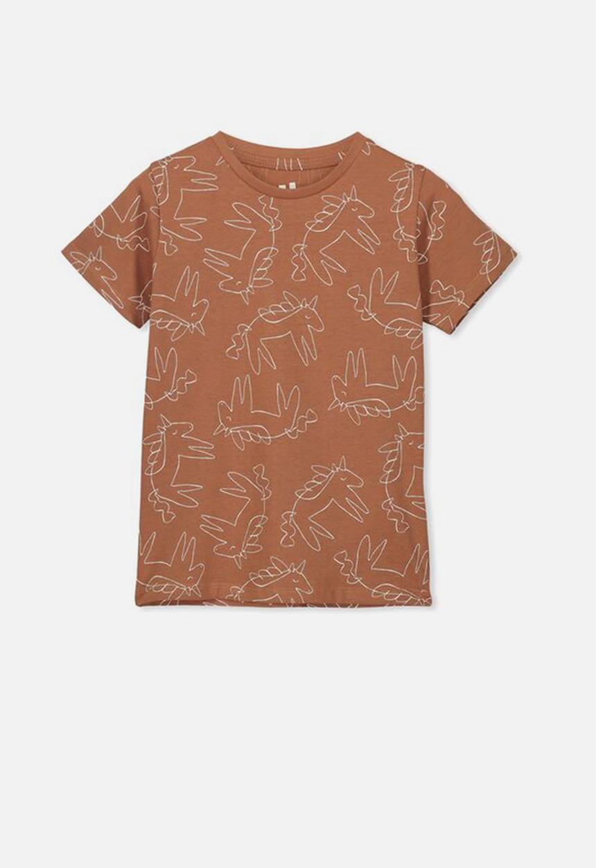 Cotton On - Penelope short sleeve tee - brown