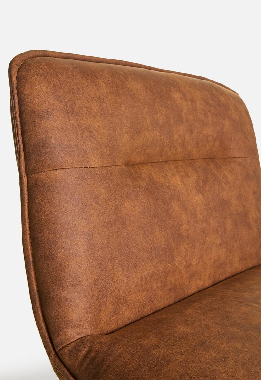 Sixth Floor - Cross chair - brown