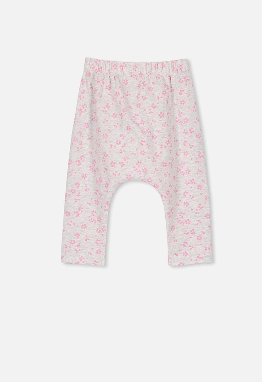Cotton On - The legging - grey & pink