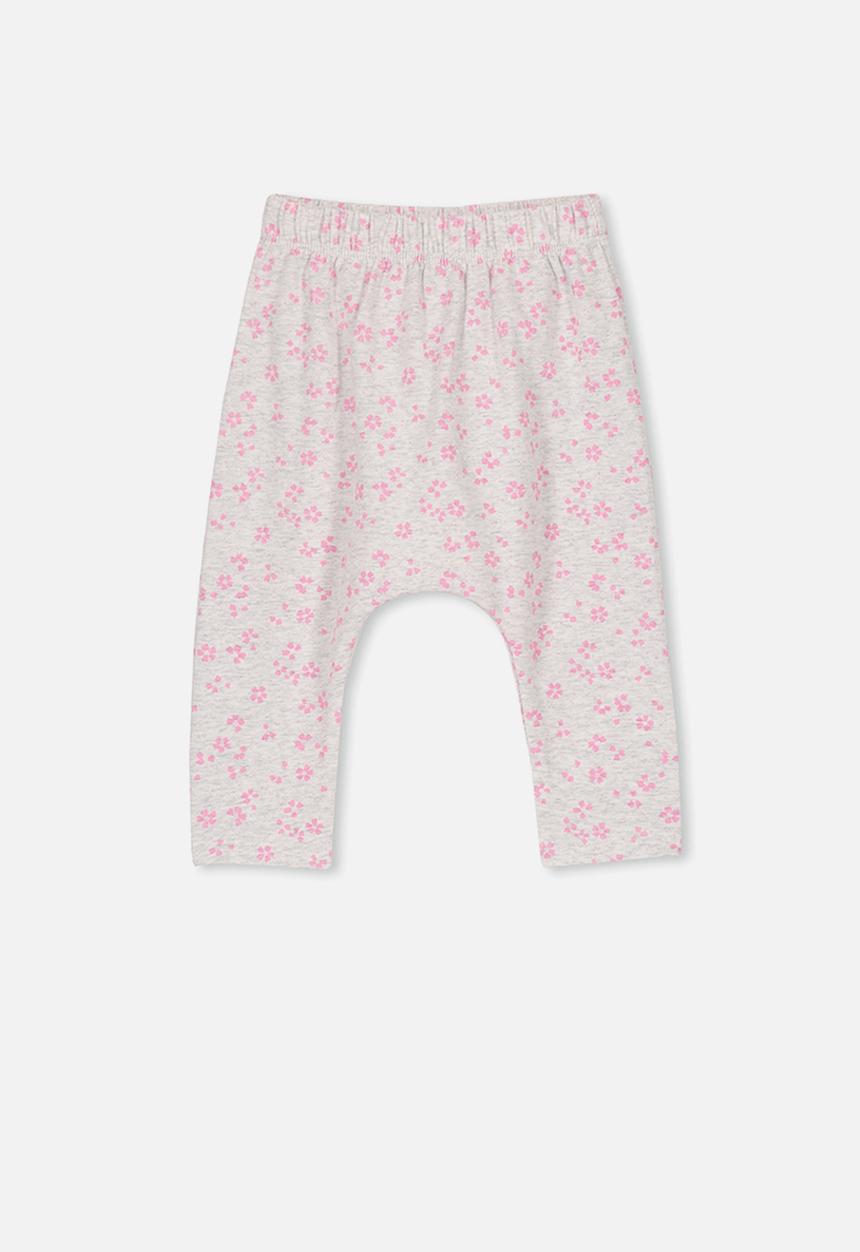 Cotton On - The legging - grey & pink