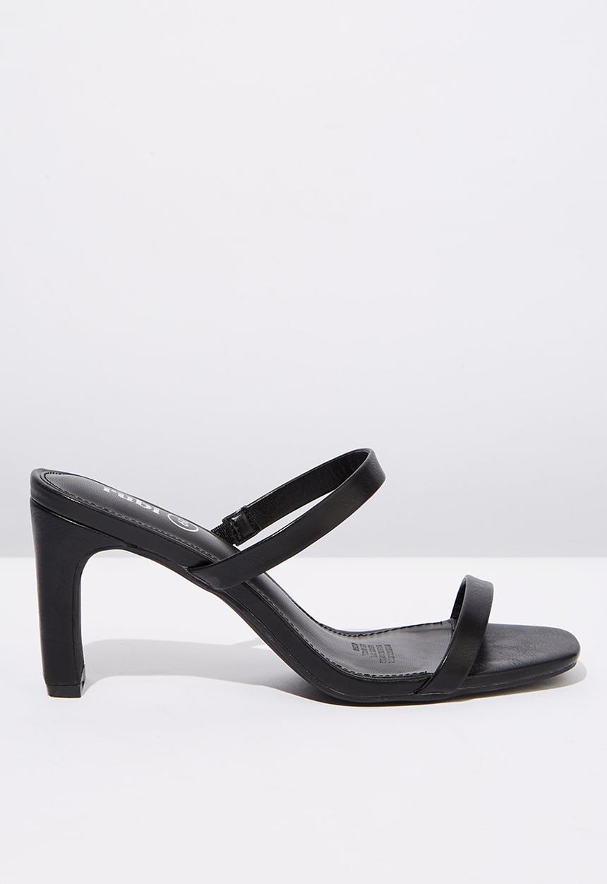 Cotton On - Faux leather mule - black