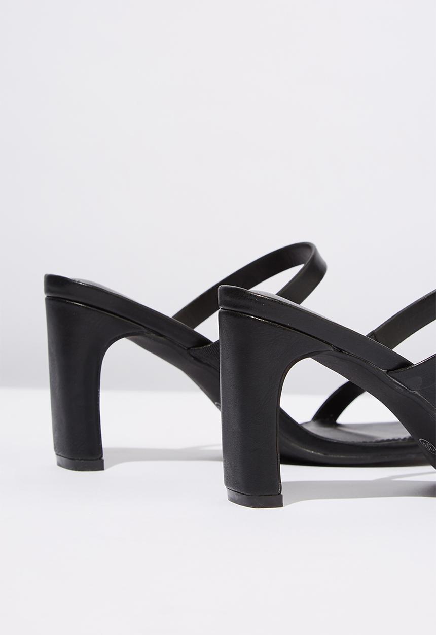 Cotton On - Faux leather mule - black