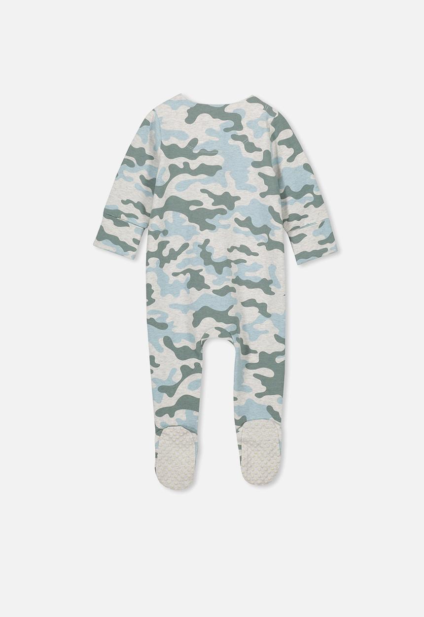 Cotton On - The long sleeve zip romper - multi