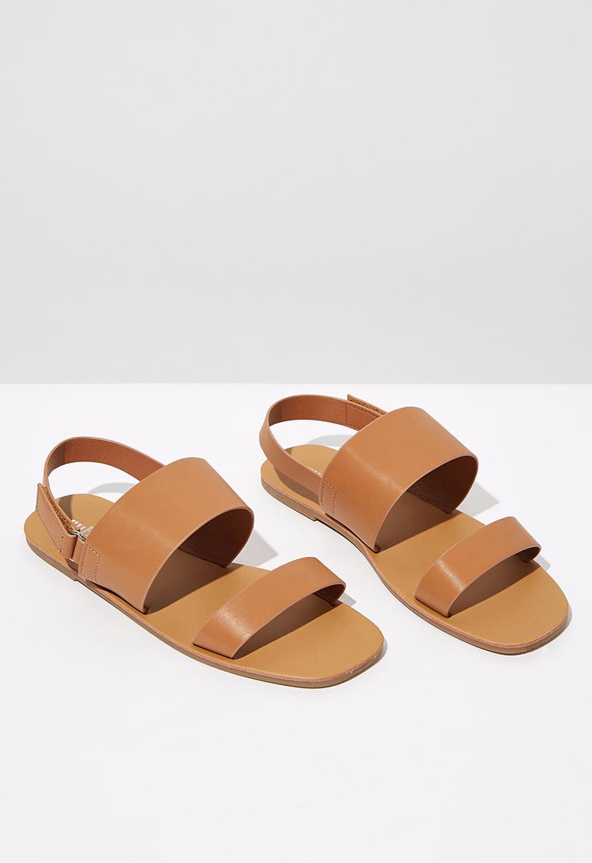 Cotton On - Isla sling back sandal - tan