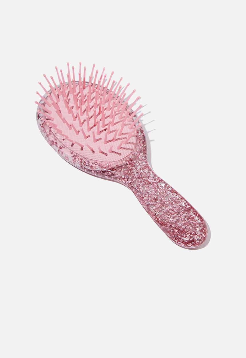 Cotton On - Knot messy hair brush - pink