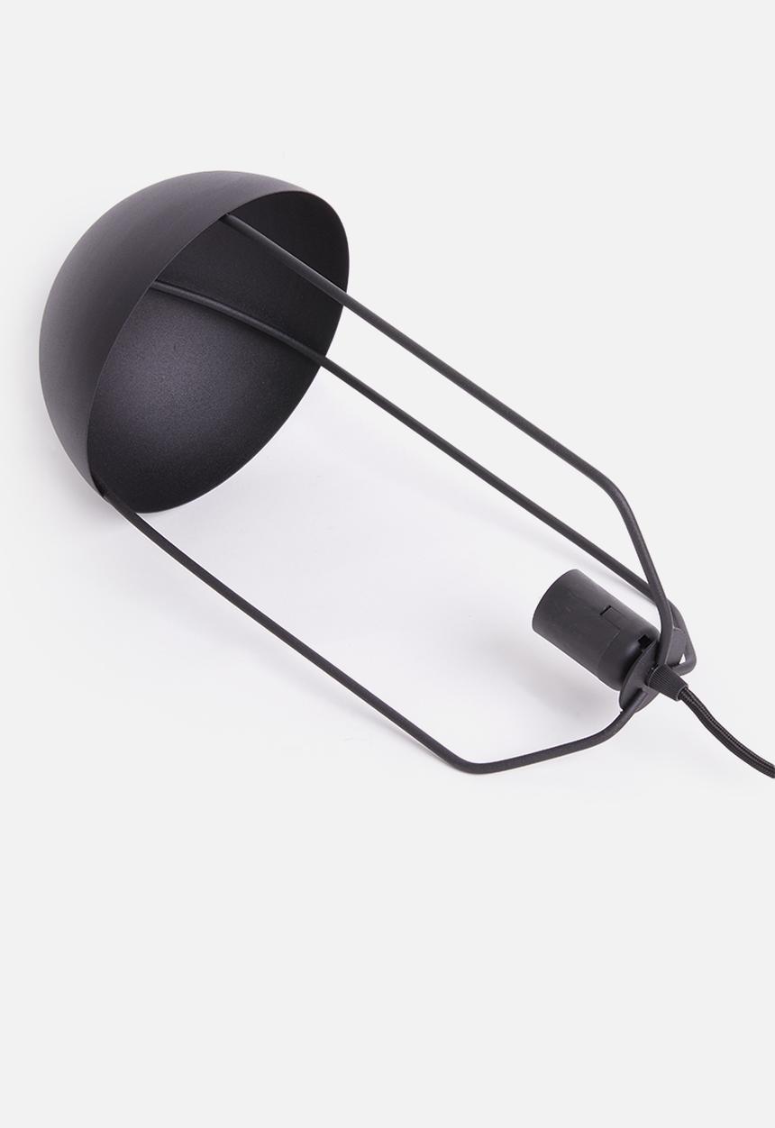 Sixth Floor - Planter pendant - black