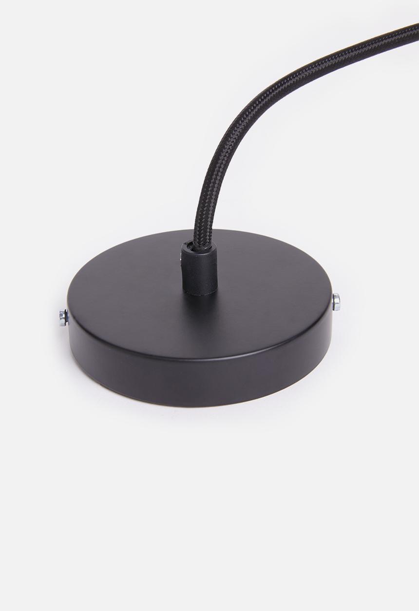 Sixth Floor - Planter pendant - black