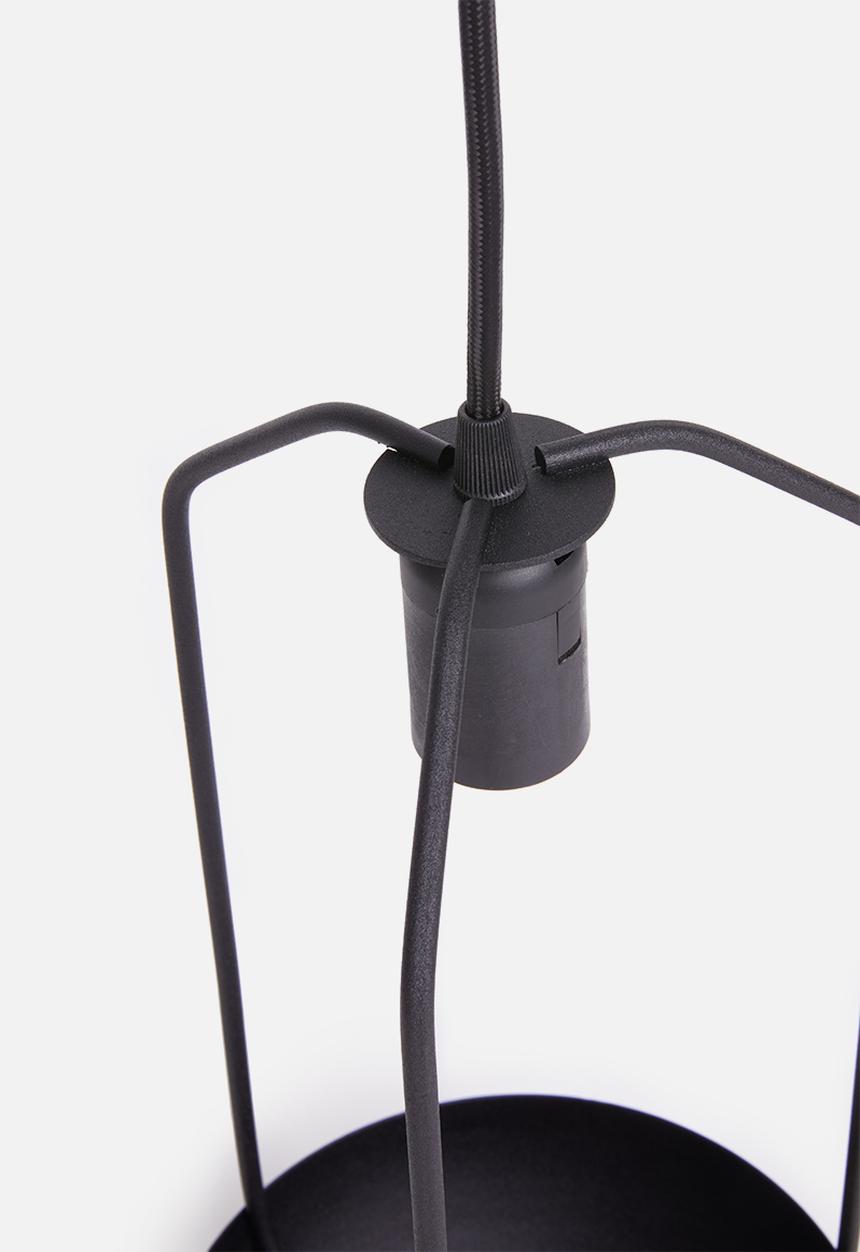 Sixth Floor - Planter pendant - black