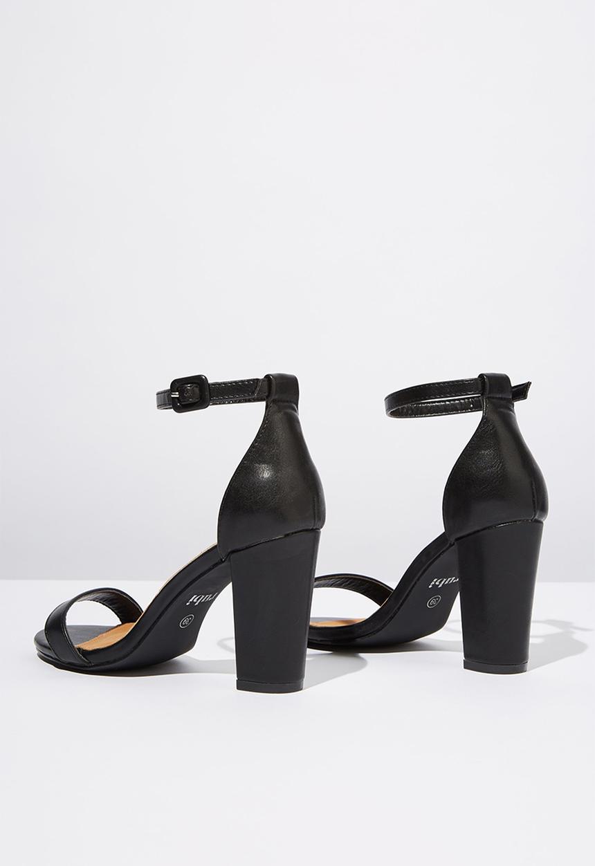 Cotton On - San luis heel - black