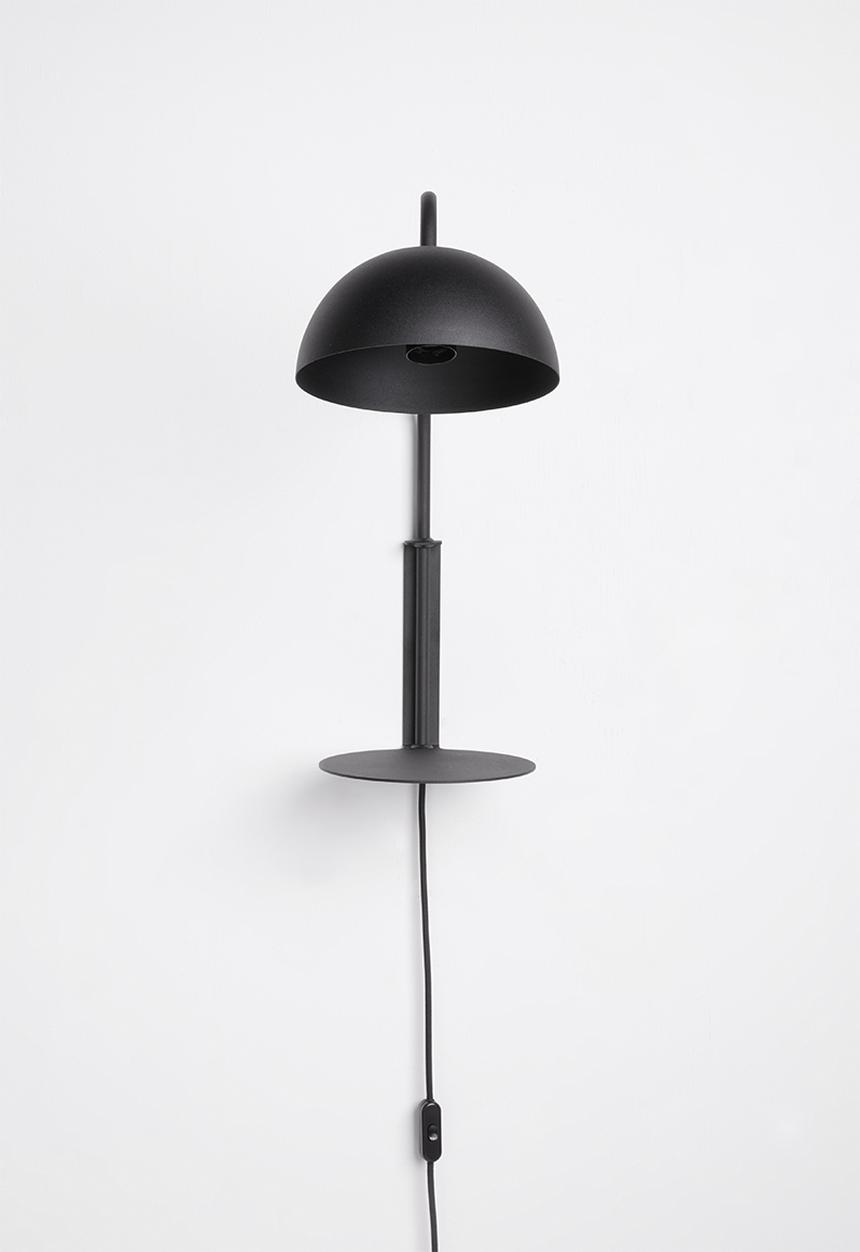 Emerging Creatives - Stockholm swing arm table lamp - black