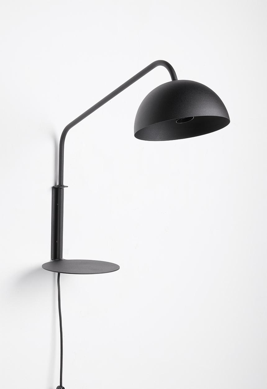 Emerging Creatives - Stockholm swing arm table lamp - black