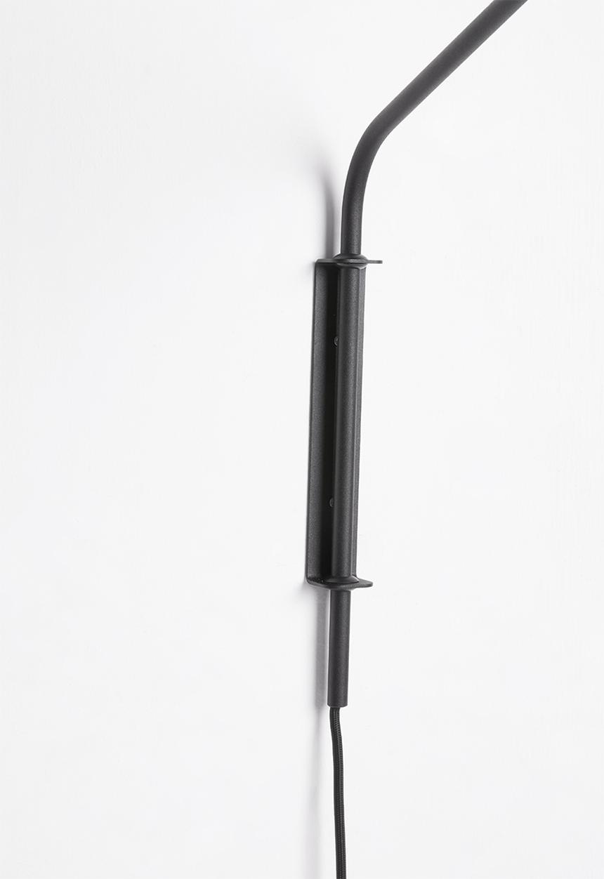 Emerging Creatives - Stockholm swing arm table lamp - black