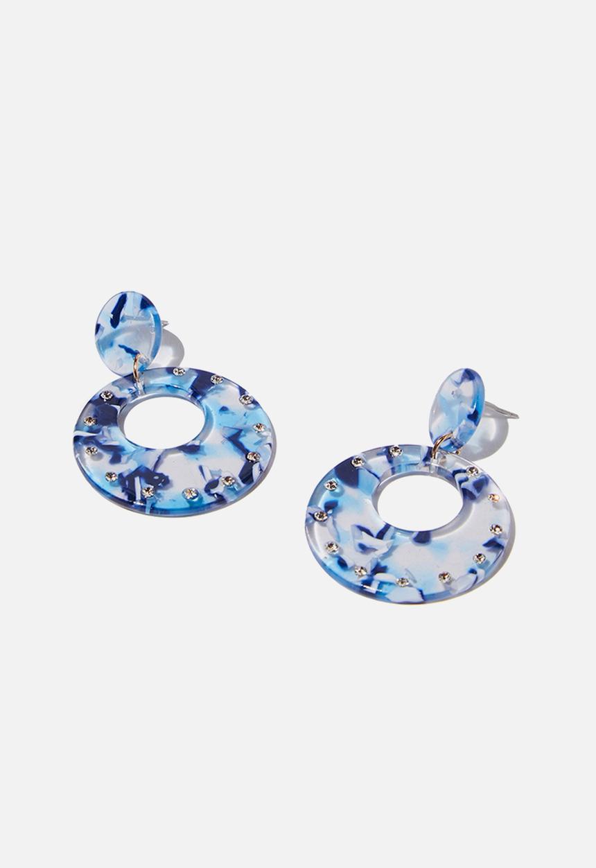 Cotton On - Tokyo earrings - blue