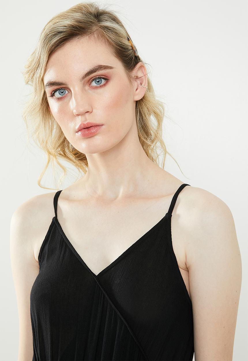 Vero Moda - Morning culotte jumpsuit - black