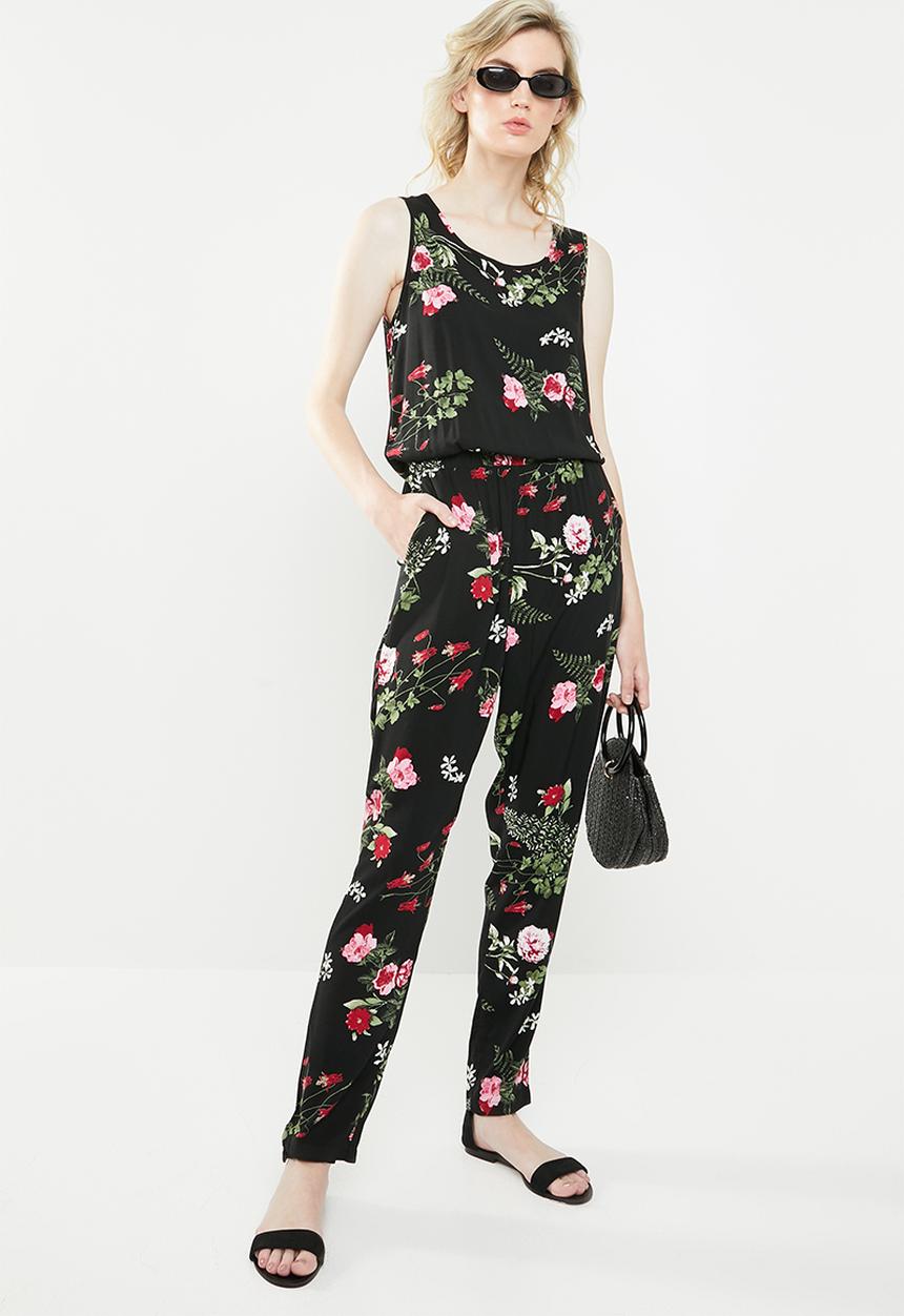 Vero Moda - Simply easy tank jumpsuit - black