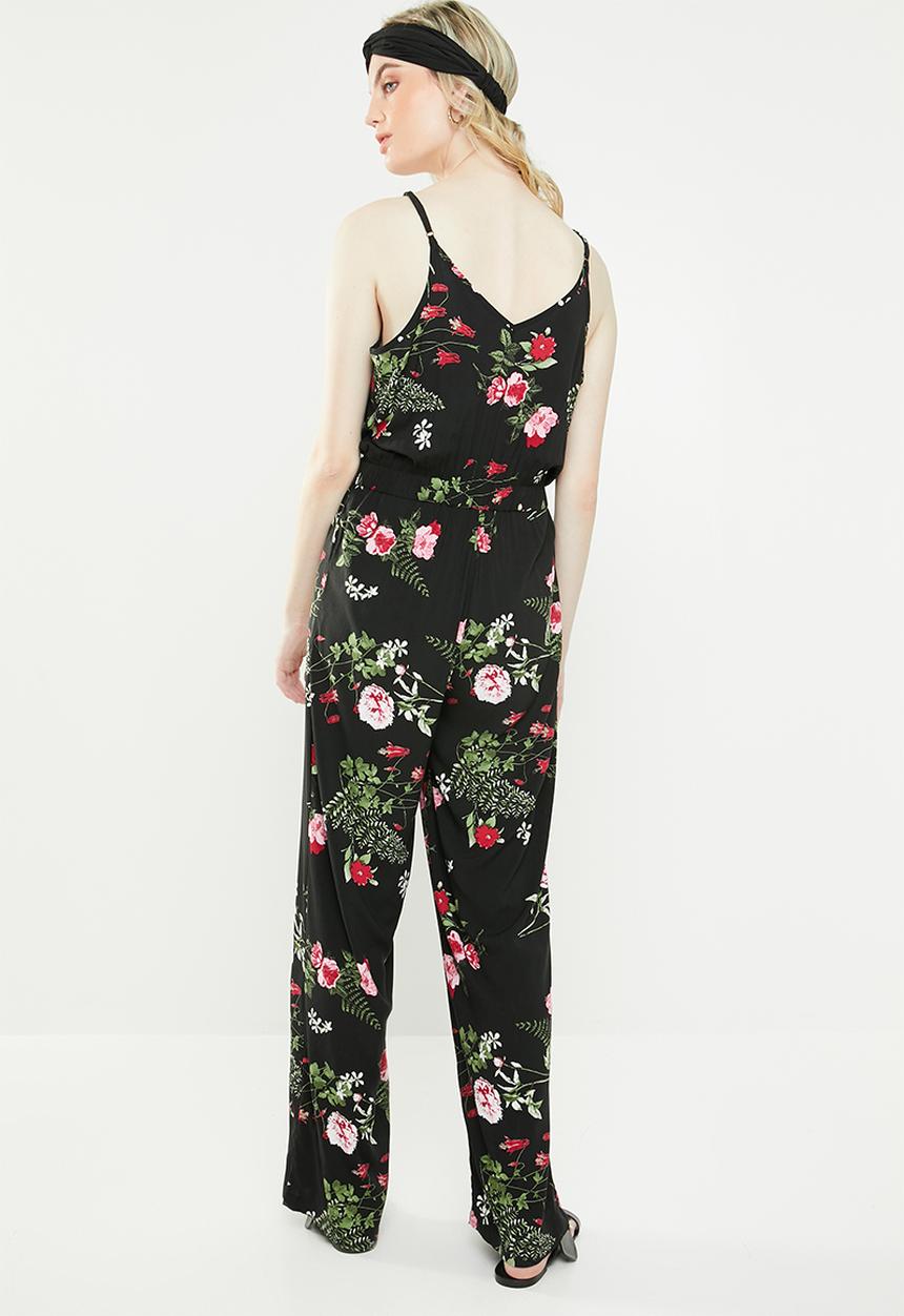 Vero Moda - Simply easy strap jumpsuit - black