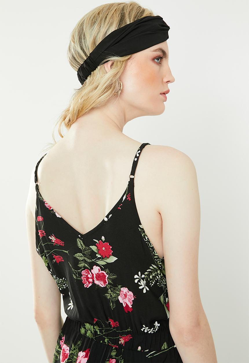Vero Moda - Simply easy strap jumpsuit - black