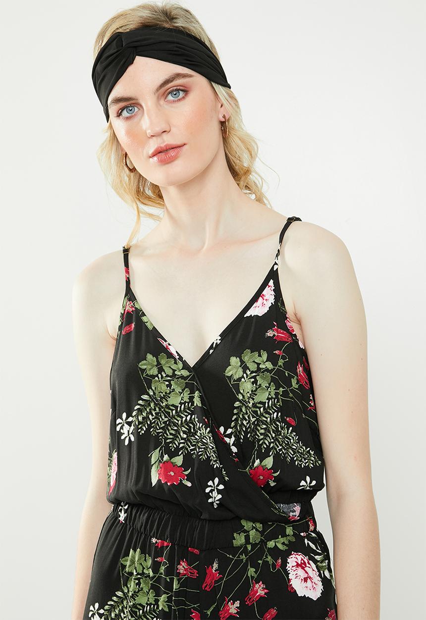 Vero Moda - Simply easy strap jumpsuit - black