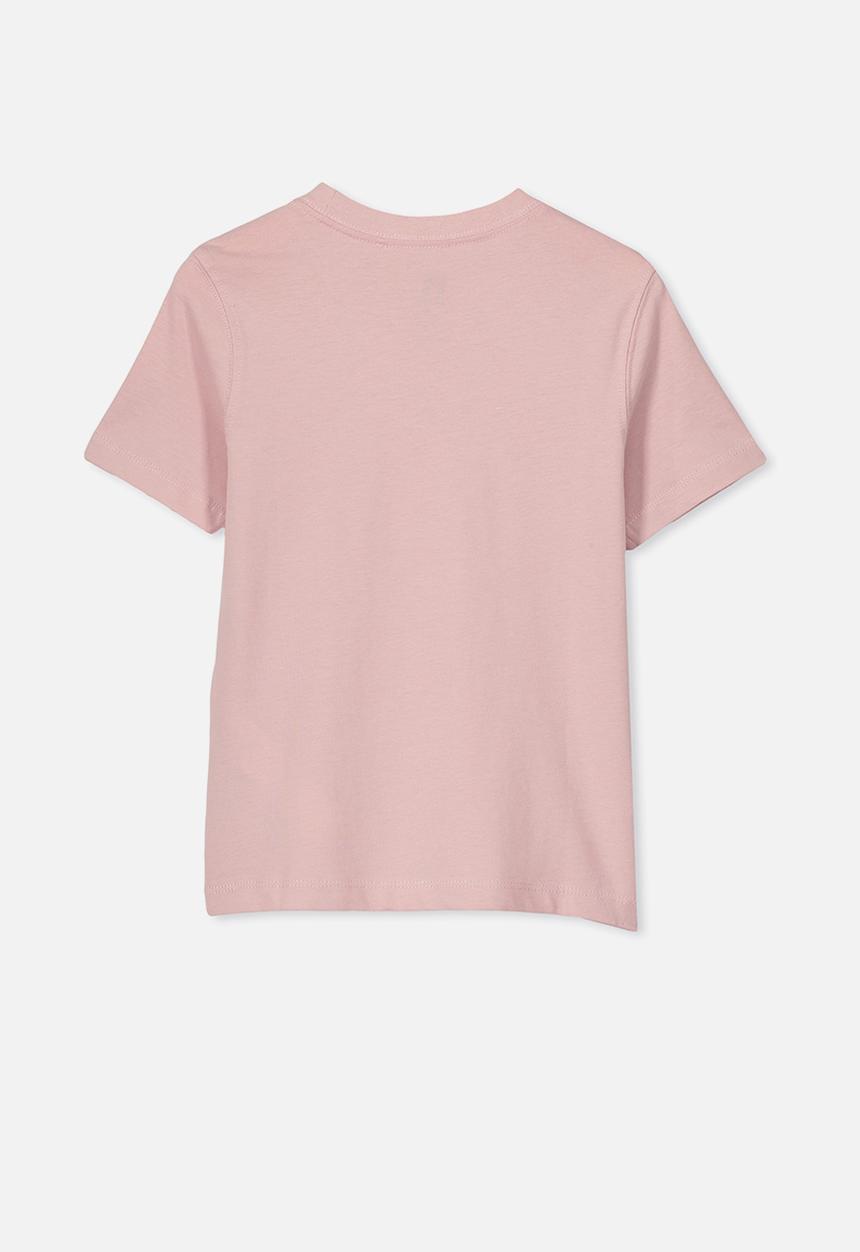 Cotton On - Max skater short sleeve tee - pink