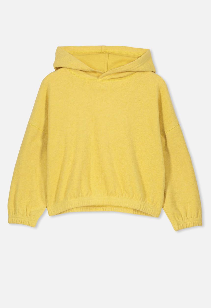 Cotton On - Suvi crop hoodie - yellow