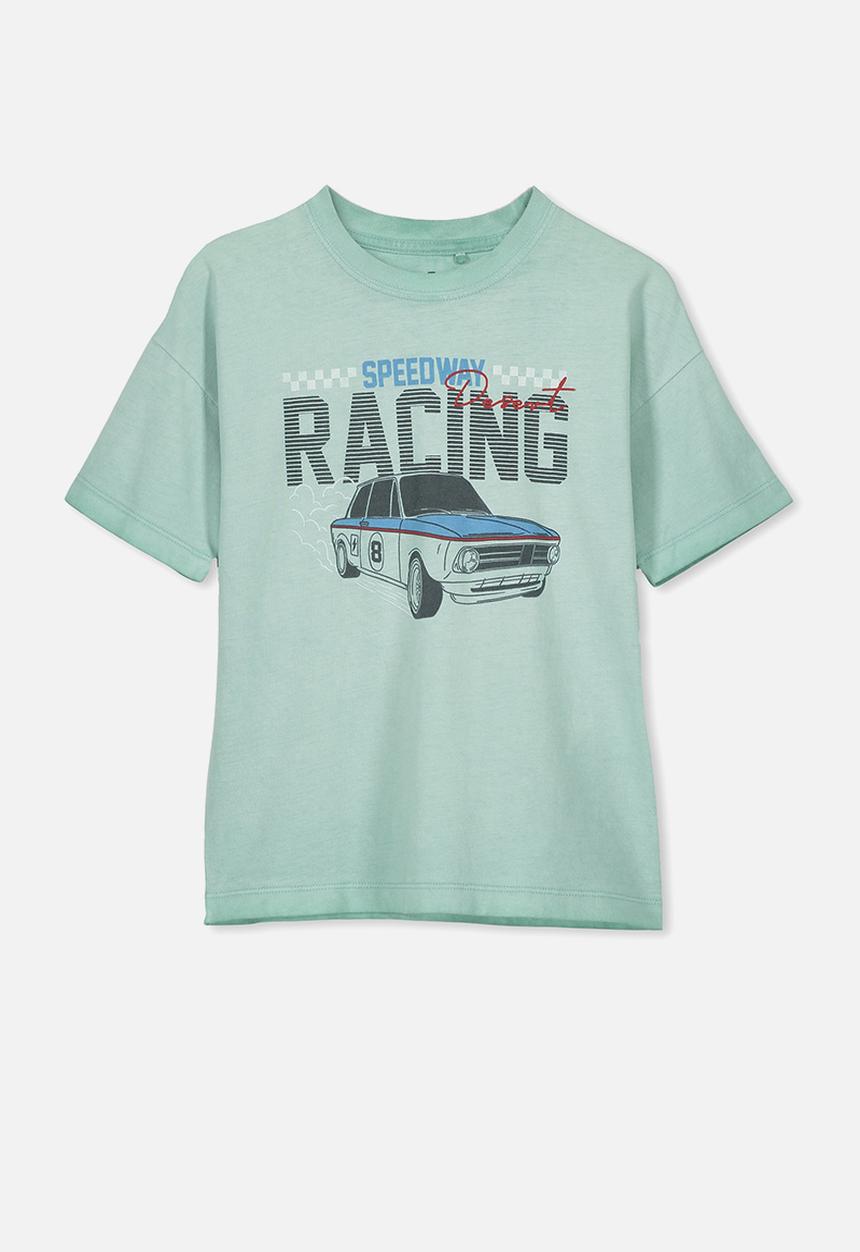 Cotton On - Skater short sleeve tee - green