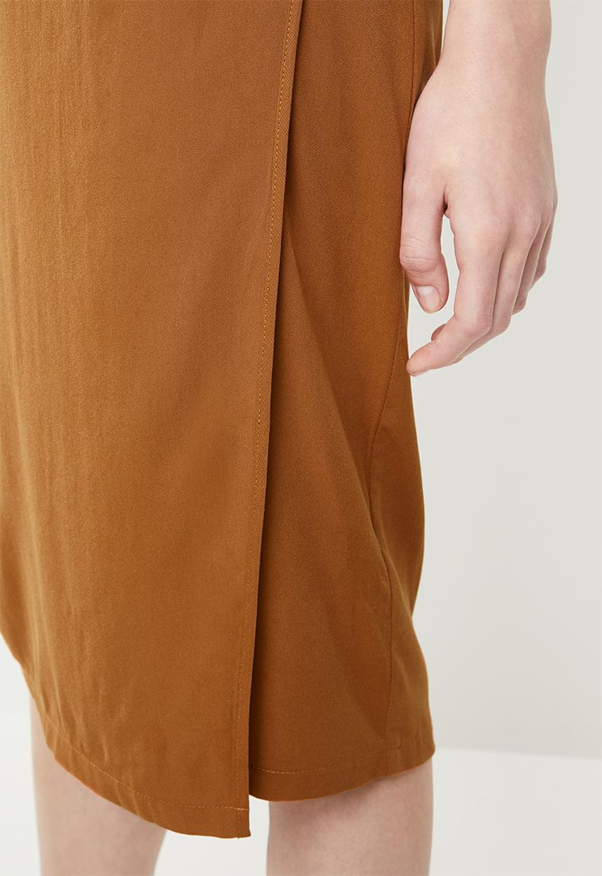 Superbalist - Midi wrap skirt - tan