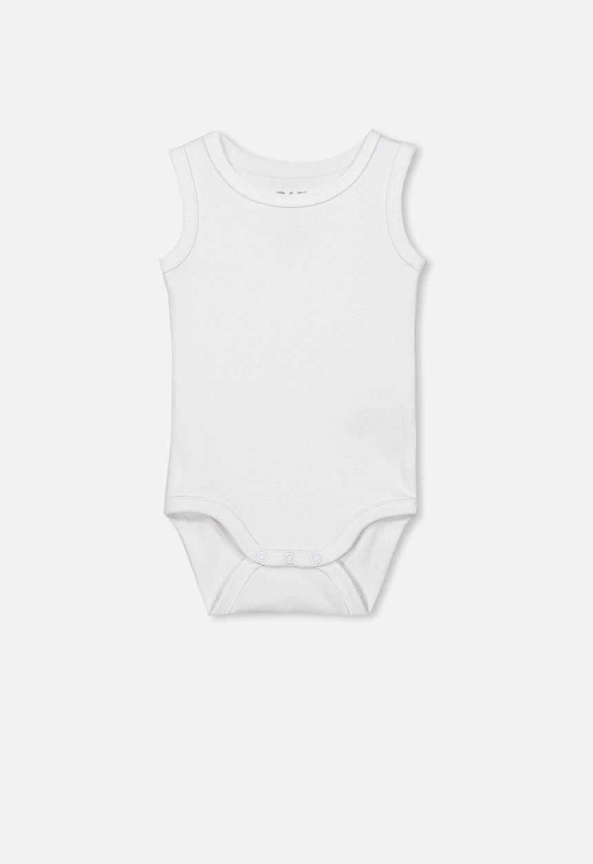 Cotton On - The singlet bubbysuit - white