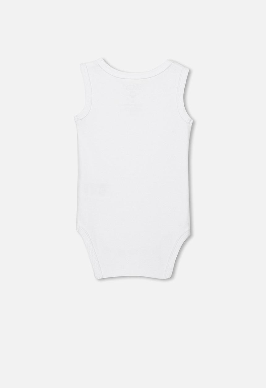 Cotton On - The singlet bubbysuit - white