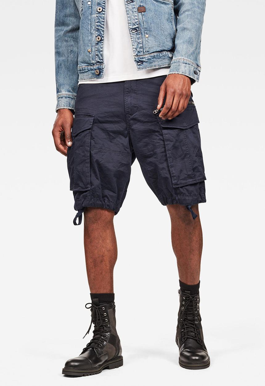 G-STAR - Rovic zip relaxed 1\2 Premium micro str twill mazarine blue