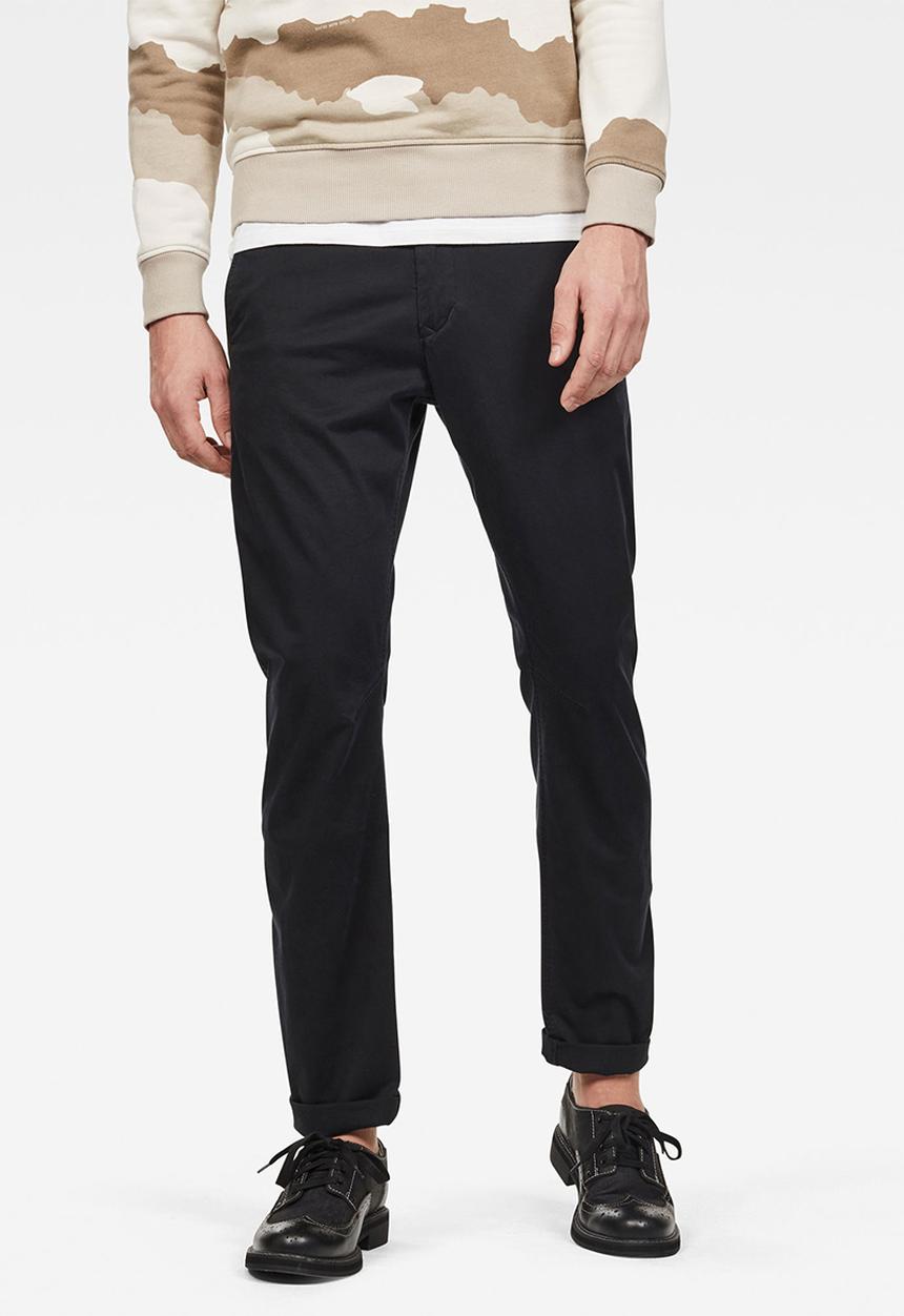 G-STAR - Vetar slim fit chino - black
