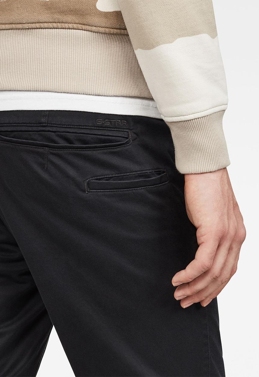 G-STAR - Vetar slim fit chino - black