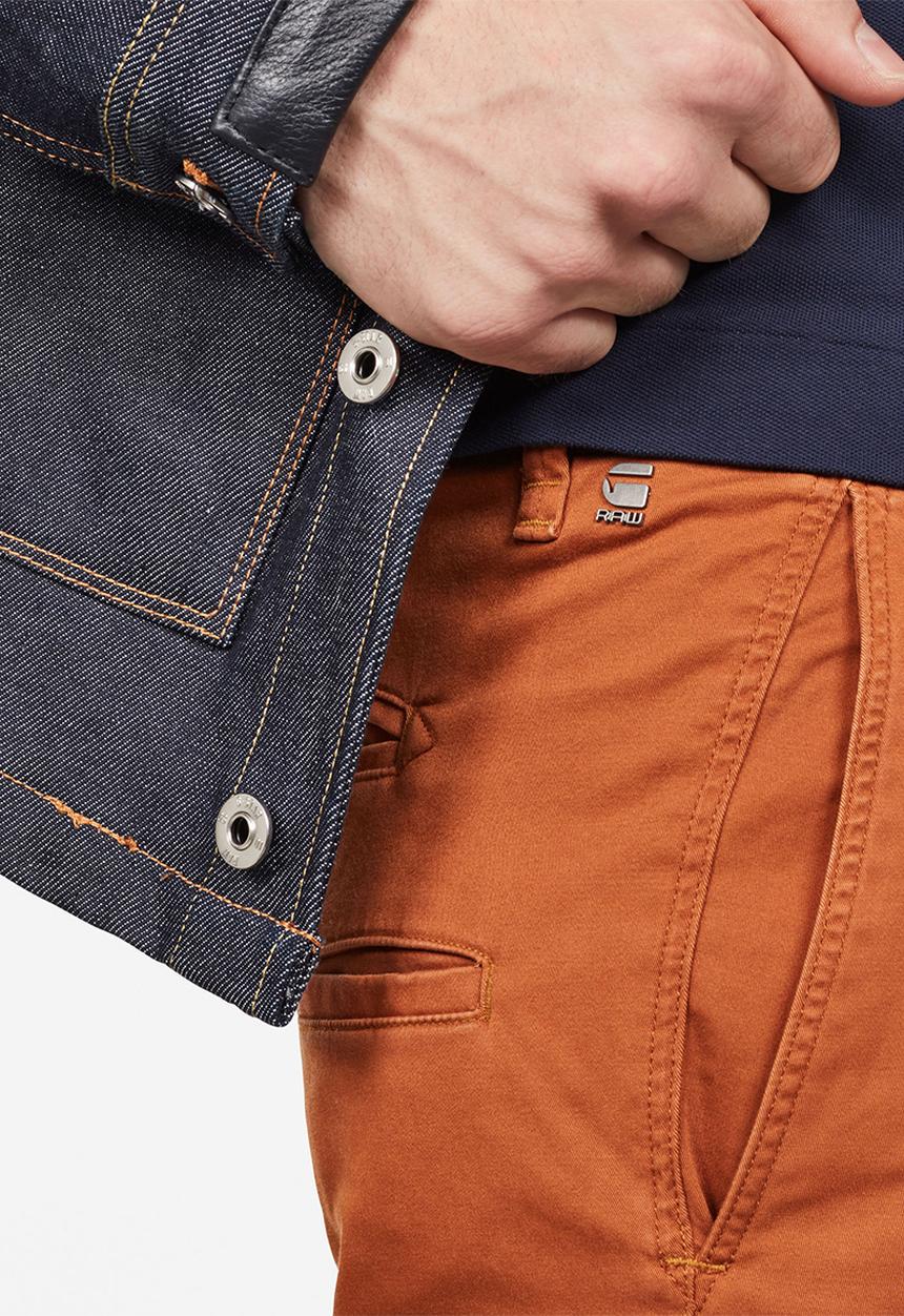 G-STAR - Vetar slim fit chino - orange