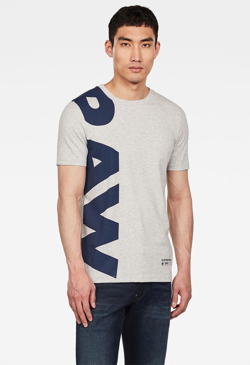 G-STAR - Graphic 12 slim fit r t short sleeve tee - grey