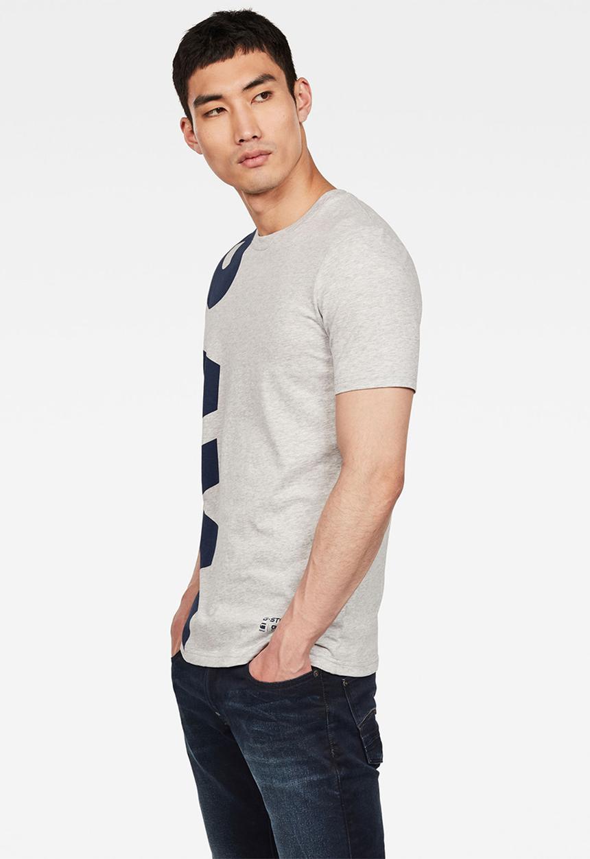 G-STAR - Graphic 12 slim fit r t short sleeve tee - grey
