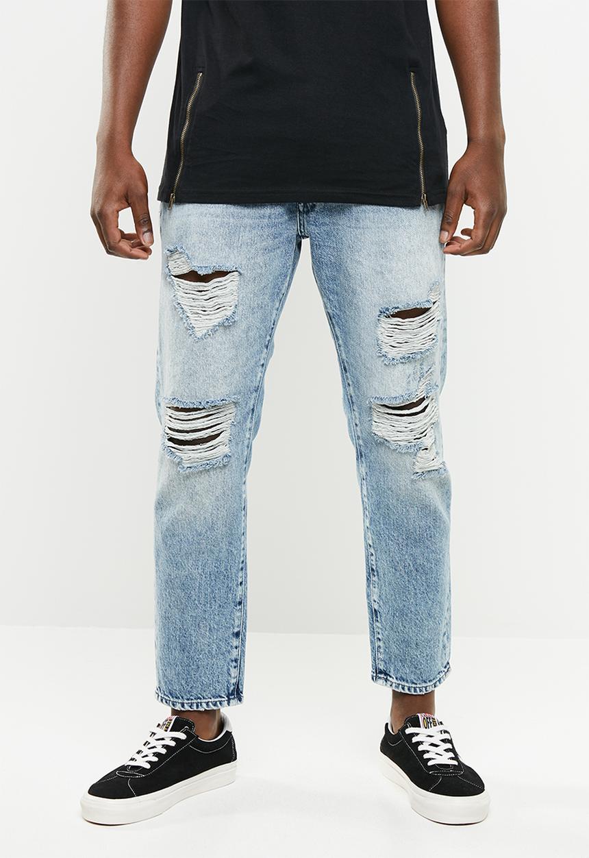 Jack & Jones - Frank leen regular fit jeans - blue