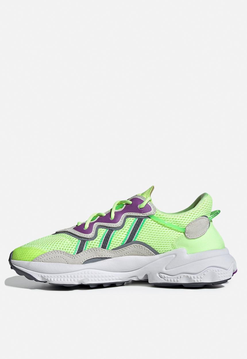 adidas Originals - Ozweego shoes - hi-res yellow/orchid tint/shock lime