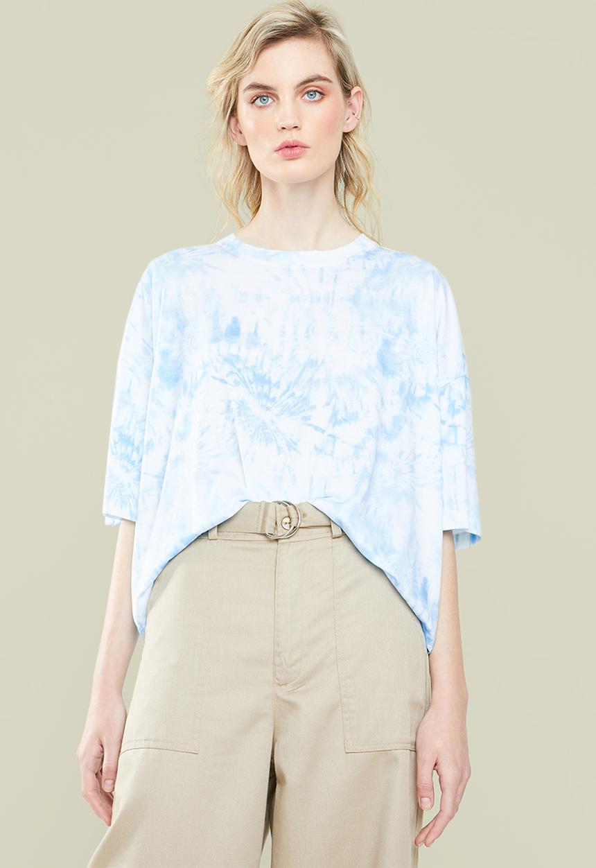 Superbalist - Printed boxy tee - blue