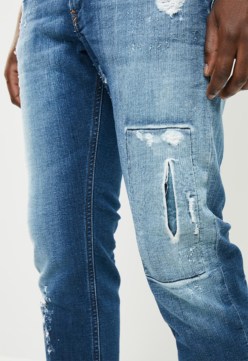 Diesel  - Thommer stretch Skinny jean - blue