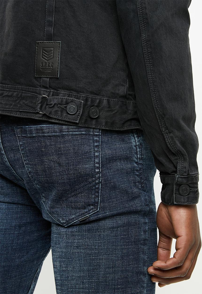 S.P.C.C - Utility denim jacket - black
