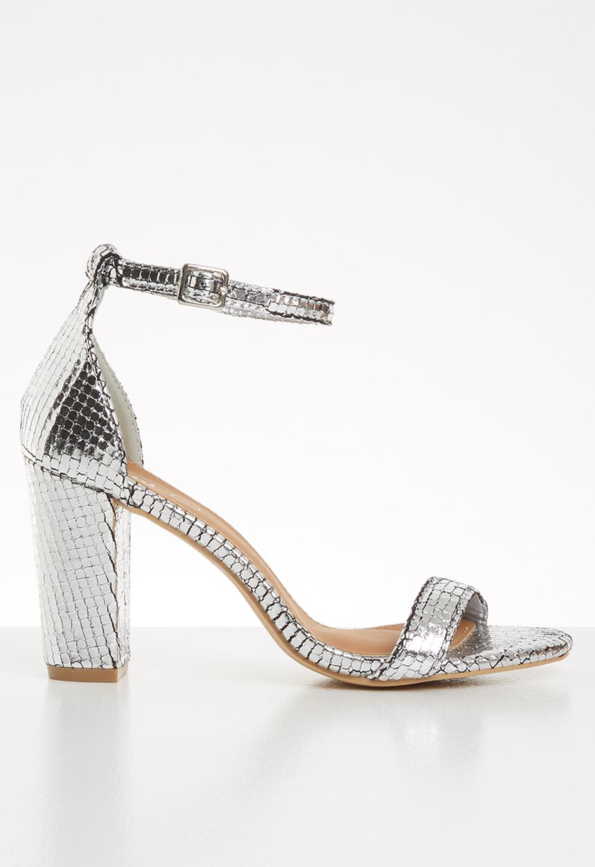 Cotton On - San luis heel - silver