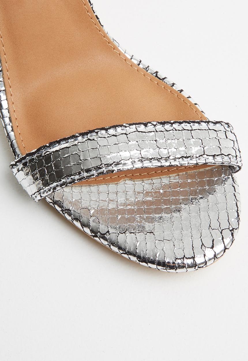 Cotton On - San luis heel - silver