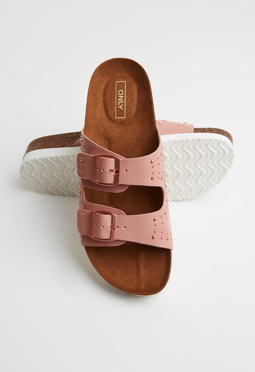 ONLY - Mathilda stud slip on - pink 